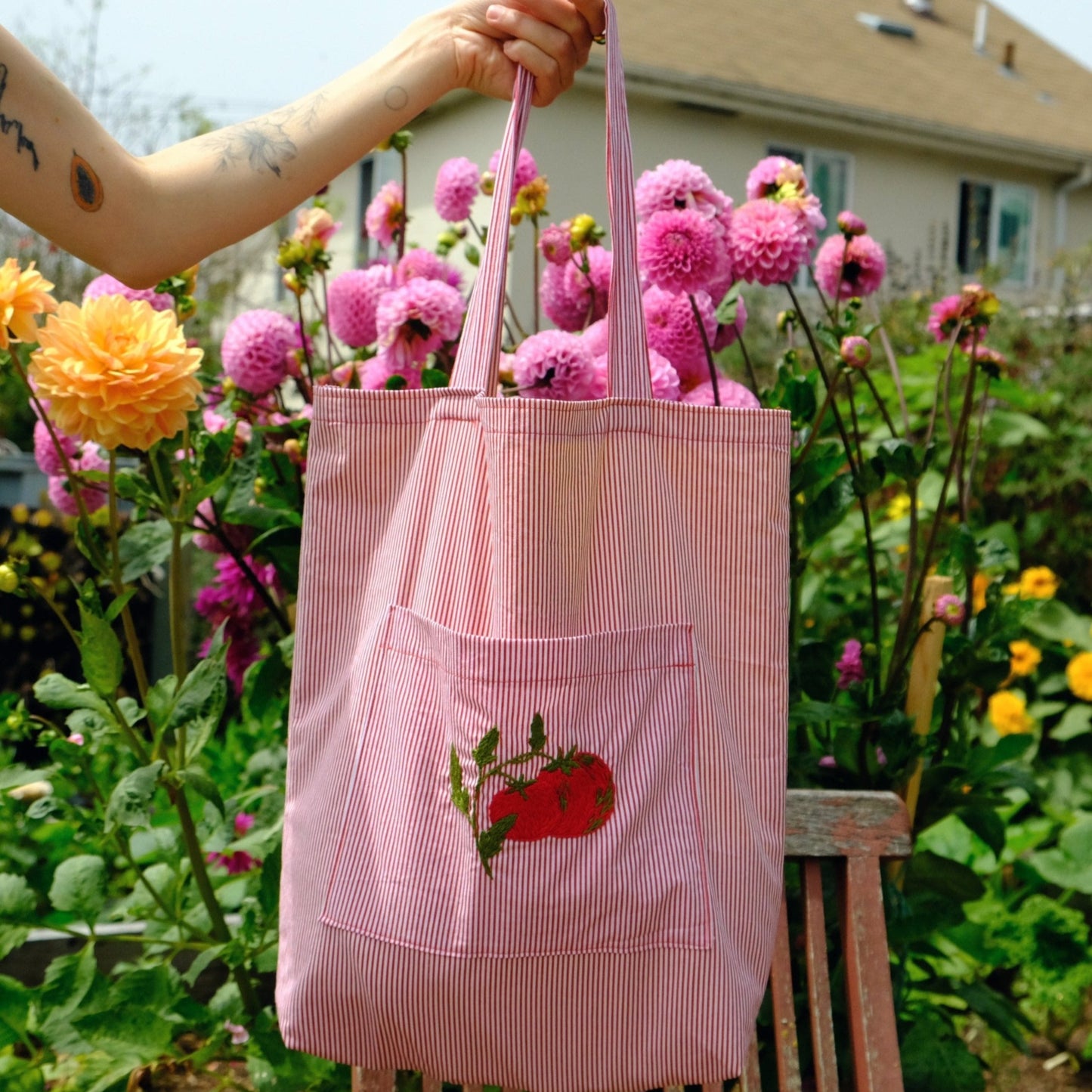 Tomato tote bag